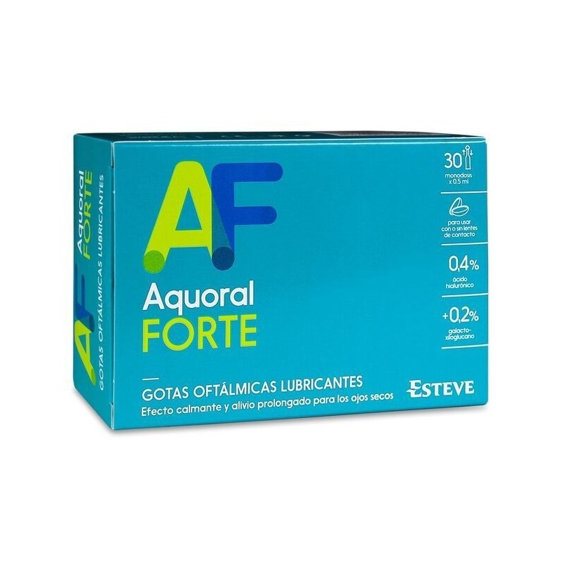 AQUORAL FORTE GOTAS OFTALMICAS 30 MONODOSIS